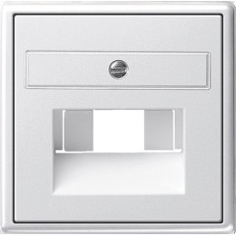 027003 Накладка 50*50 мм для розеток UAE/IAE Белый Gira