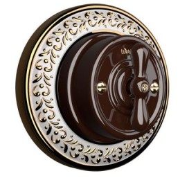 WL70-frame-01 Рамка на 1 пост (жемчужный) Antik Runda Werkel a037885