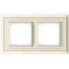 1722-832-500 Рамка Dynasty Слоновая кость 2-постовая ABB