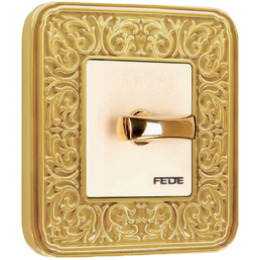 FD01371OB Рамка Emporio Золото 1-постовая Fede