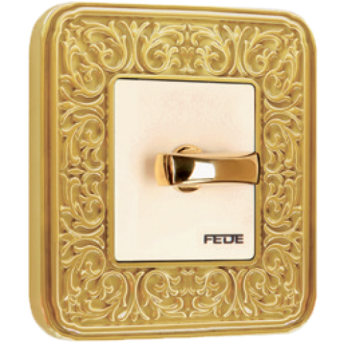 FD01371OB Рамка Emporio Золото 1-постовая Fede