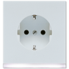 LS520-OLGLEDW SCHUKO-розетка с подсветкой LED Jung LS серия
