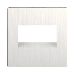 WL13-RJ45+RJ45-CP Накладка для двойной розетки Еthernet RJ-45 (перламутровый рифленый) Antik Werkel a040900