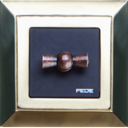 FD01251OB Рамка Barcelona Золото 1-постовая Fede