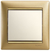 770301 Рамка Valena Золото матовое 1-постовая Legrand