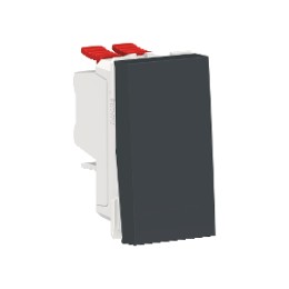 NU310554 Переключатель 1-клавишный, перекрест, сх. 7 10 AX, 250В, Антрацит Schneider Electric
