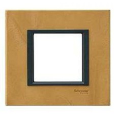 MGU68.002.7P1 Рамка Unica Class Светлая кожа 1-постовая Schneider Electric MGU68.002.7P1 Рамка Unica Class Светлая кожа 1-постовая Schneider Electric