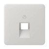 CD569-1UALG CD 500/CD plus Светло-серый Накладка 1-ой наклонной ТЛФ/комп розетки Jung