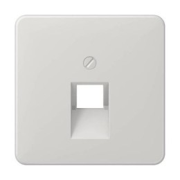 CD569-1UALG CD 500/CD plus Светло-серый Накладка 1-ой наклонной ТЛФ/комп розетки Jung