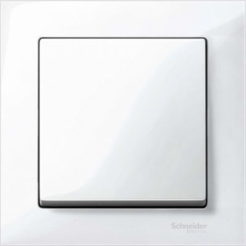 MTN4010-3625 Рамка M-Pure Бриллиантово-белый 1-постовая Merten