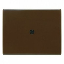 10050001 Центральная панель для VDo-розеток и кабельного вывода цвет: коричневый, с блеском Arsys Berker