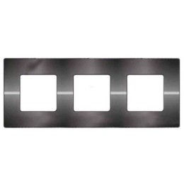 FD04403CB Декоративная вставка Belle Epoque Metal Bright chrome 3-постовая Fede