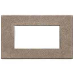 22654.22 Рамка Eikon EXE Коричневый 4-модульная Vimar