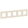 NU201044 Рамка Unica Studio Бежевый 5-постовая Schneider Electric