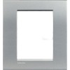 LNA4826TE Рамка LivingLight Квадрат Алюминий 3+3 модуля Bticino