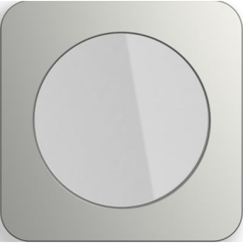 10112114 Рамка R.1 Полярная белизна, нержавеющая сталь 1-постовая Berker