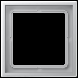 LSZAL981BF Рамка LS ZERO Алюминий 1-постовая Jung