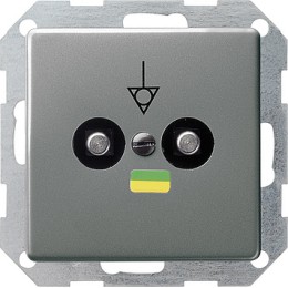 040520 Коробка выравнивания потенциалов двойная Сталь Gira E22