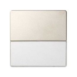 82063-34 Клавиша с информационной вставкой для кнопочного выключателя на размыкание, S82,82N, шампань Simon