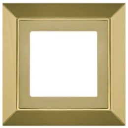 FD01251OB Рамка Barcelona Золото 1-постовая Fede