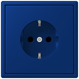 LC1520KI4320T Les Couleurs® Le Corbusier SCHUKO®-розетка со встроенной повышенной защитой от прикосновения bleu outremer fonce Jung