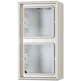 ES2582A-L 2-ая Коробка для накладного монтажа со стенкой Jung LS серия