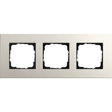 0213220 Рамка Esprit Linoleum-Multiplex Светло-серый 3-постовая Gira 0213220 Рамка Esprit Linoleum-Multiplex Светло-серый 3-постовая Gira