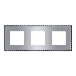 FD01213CB Рамка Toledo Bright chrome 3-постовая Fede