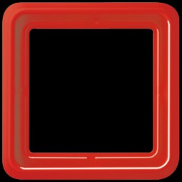 CD581GLRT Рамка CD 500 Красный 1-постовая Jung