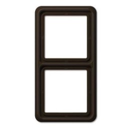 CD582WUBR Рамка CD Ударопрочная Коричневый 2-постовая Jung