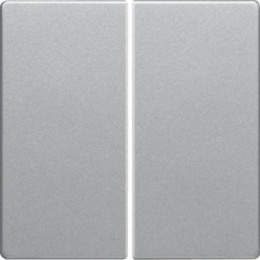 16236084 Клавиши, Q.1/Q.3, цвет: алюминиевый, с эффектом бархата Berker