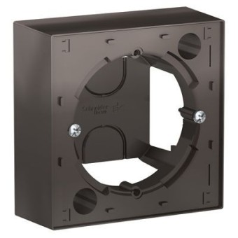 ATN000600 Atlasdesign Коробка для наружного монтажа, Мокко Schneider Electric