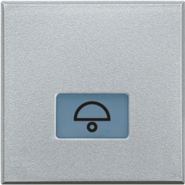 HC4921/2LD Axolute Клавиши с подсвечиваемыми символами для выключатель в дизайне AXIAL - 2 модуля, звонок Bticino