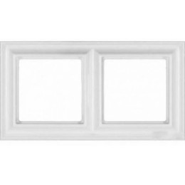 EPD482WW Рамка ECO Profi Deco Белый 2-постовая гор/верт. Jung