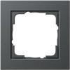 021123 Рамка E2 Антрацит 1-постовая Gira