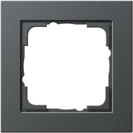021123 Рамка E2 Антрацит 1-постовая Gira