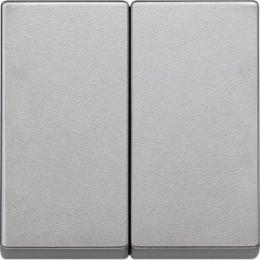 MTN433560 Клавиша x2, алюминий Merten