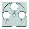 HC4207 Axolute Лицевая панель для розеток TV + FM + SAT Bticino