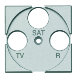 HC4207 Axolute Лицевая панель для розеток TV + FM + SAT Bticino
