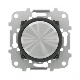 8660.9 CN Светорегулятор поворотный для люминесцентных ламп кольцо Стекло чёрное , ABB