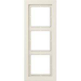 LSD983W Рамка LS Design Бежевый 3-постовая Jung