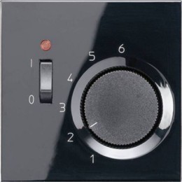 LSTR231PLSW LS 990 Черный Крышка для термостата Jung LS серия