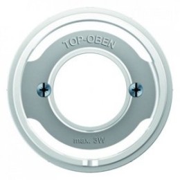 11982089 Центральная панель для светового сигнала E14, полярная белизна, с блеском R.1/R.3 Berker