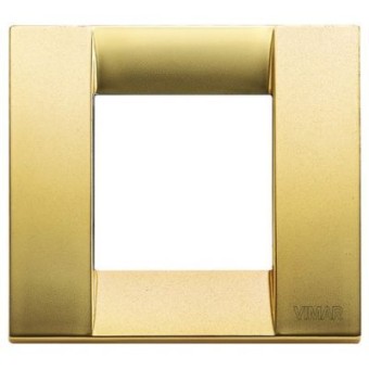 17092.33 Рамка Idea Classica Золото матовое 2 модуля Vimar
