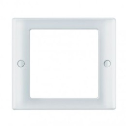 MTN401119 Рамка с винт. креп. Aquadesign Полярно-белый 1-постовая Merten