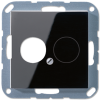 A562SW Крышка для 2-х гнезд, чер. Jung A серия