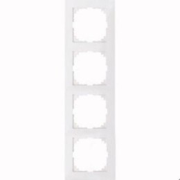 MTN4040-3619 Рамка M-Pure Полярный белый 4-постовая Merten