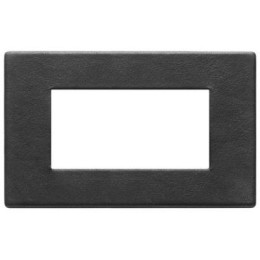 22654.23 Рамка Eikon EXE Черный лес 4-модульная Vimar