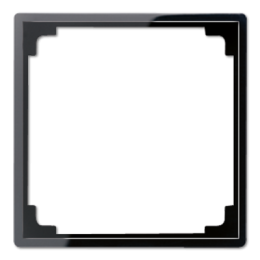 A590ZSW А 500 Черный Рамка промежуточная для монтажа изделий с крышкой 50х50 Jung A серия