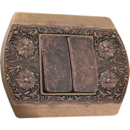 FD01421RU Рамка Sanremo Медь 1-постовая Fede